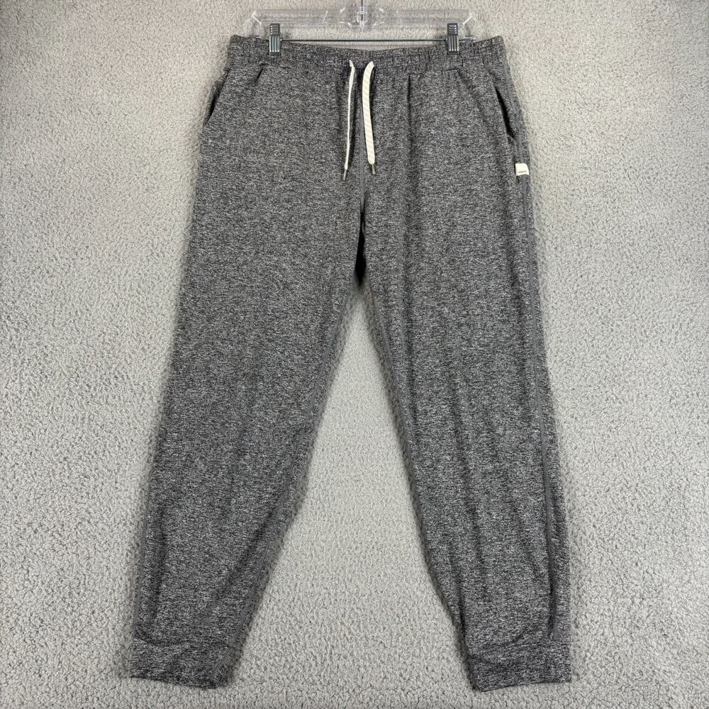 Vuori Performance Jogger XL DreamKnit Lounge Athleisure Heathered Grey Waist 33 - Picture 2 of 9